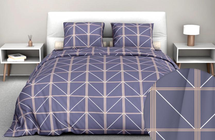 Пододеяльник Теорема серый бязь - фото 1