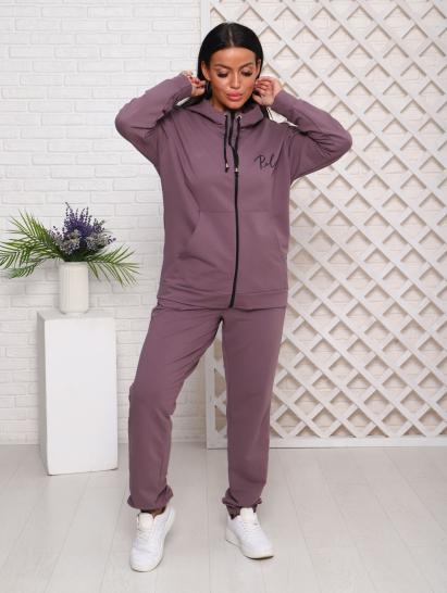 Костюм с брюками, футер с лайкрой 2-х нитка, кофе (907-10) - фото 14