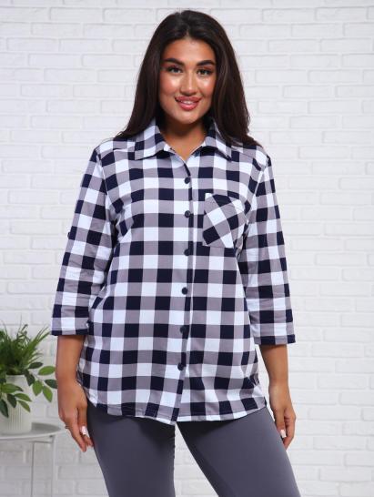 Туника на пуговицах (00974, серый) - фото 20