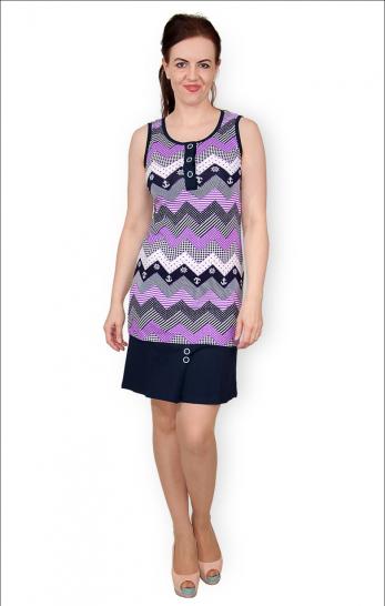 Платье трикотажное (197-9) - фото 1