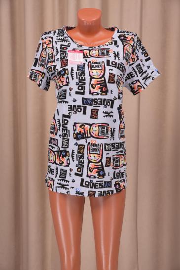 Футболка женская (00962, вариант 51) - фото 1