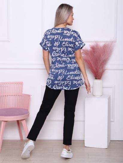 Футболка деворе, индиго (898-3) - фото 4