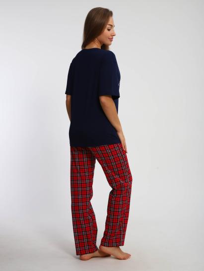 №219 Костюм с брюками Костюм женский Красный - фото 2