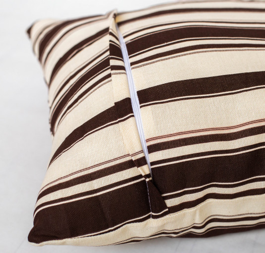 Подушка декоративная полоска - фото 3