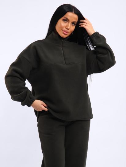 Костюм с брюками, флисовый (01061, хаки) - фото 2