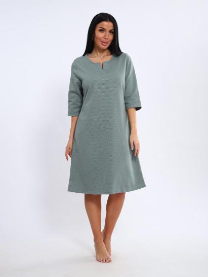 Сорочка теплая, футер с начесом (01035, оливковый) - фото 3