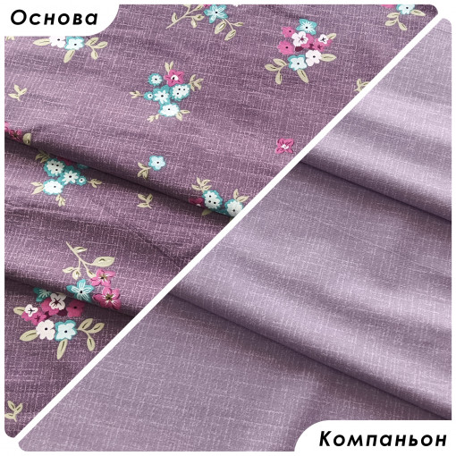 Комплект постельного белья Винтажный сад сатин - фото 2