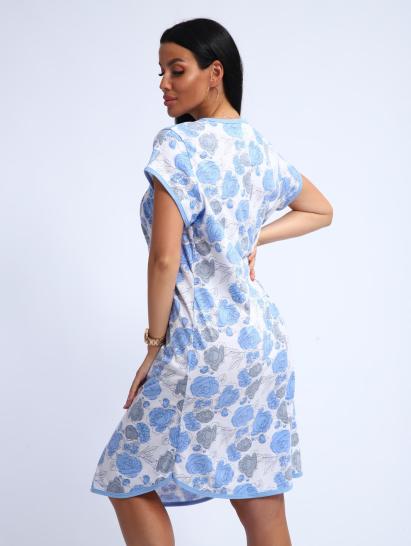 Сорочка женская (01054 голубой) - фото 5