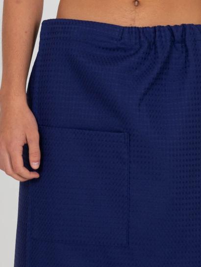 Килт для бани мужской синий - фото 3