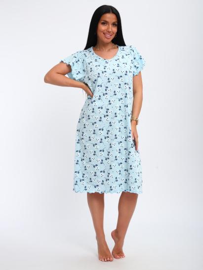 Сорочка женская (01064 синий) - фото 17