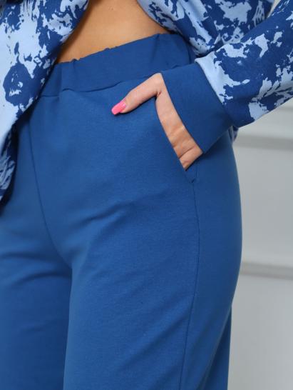Костюм с брюками, принт (00963, индиго) - фото 17