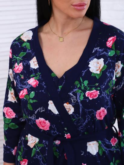 Пеньюар с сорочкой, синий (887-2) - фото 10