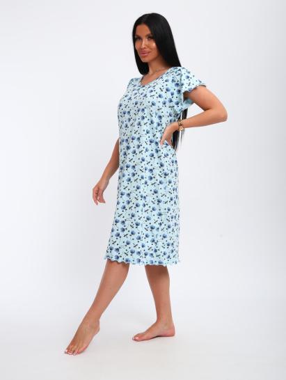 Сорочка женская (01064 голубой) - фото 10