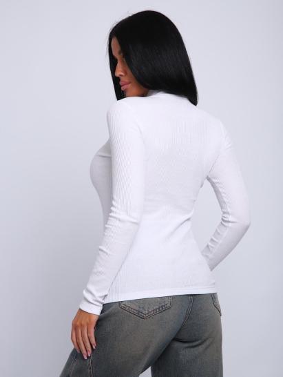 Водолазка женская, кашкорсе (01042, белый) - фото 3