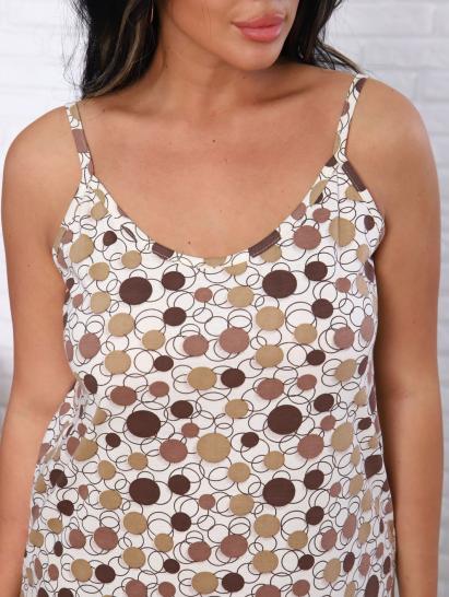 Сорочка на бретелях, кофе (934-1) - фото 13