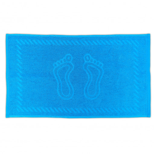 Полотенце махровое Ножки бирюзовый - фото 2