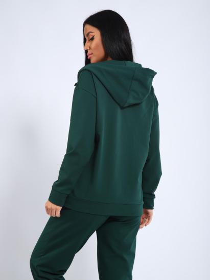 Костюм с брюками, футер с лайкрой 2-х нитка (00907, зеленый) - фото 5