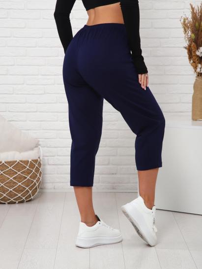 Бриджи трикотажные (01037, синий) - фото 6