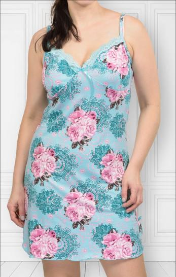 Сорочка вискоза на бретелях (131-16) - фото 2