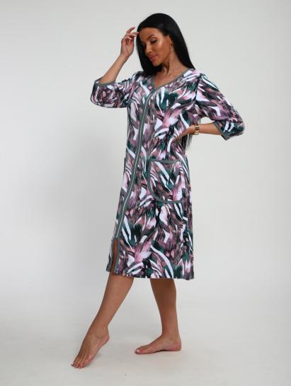 Халат велюровый на молнии (00941, изумрудный) - фото 9