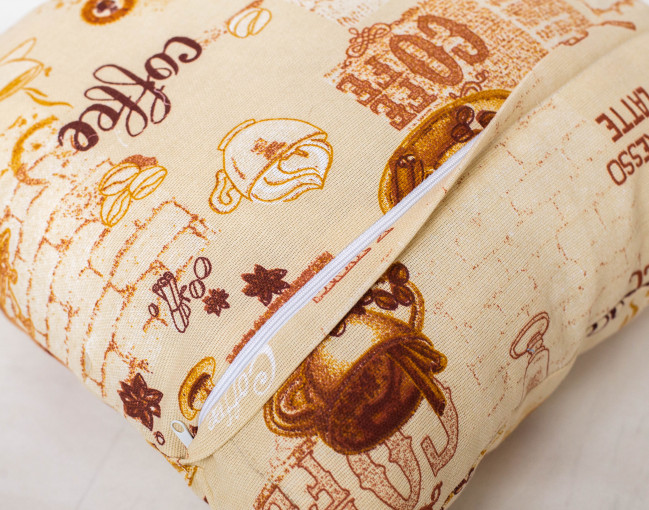 Подушка декоративная кофе - фото 3