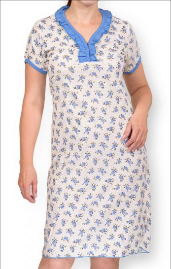 Сорочка двойного крашения с рюшей (235-1) - фото 2