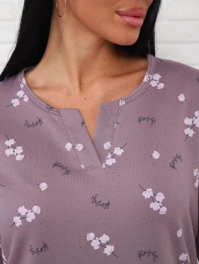 Сорочка теплая, футер с начесом (01035, капучино) - фото 2