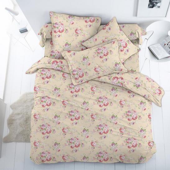 Комплект постельного белья Садовая роза Бязь ГОСТ - фото 1