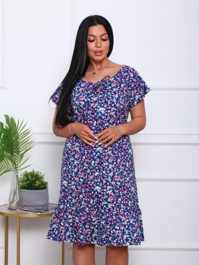 Платье трикотажное, фиолет (916-1) - фото 4