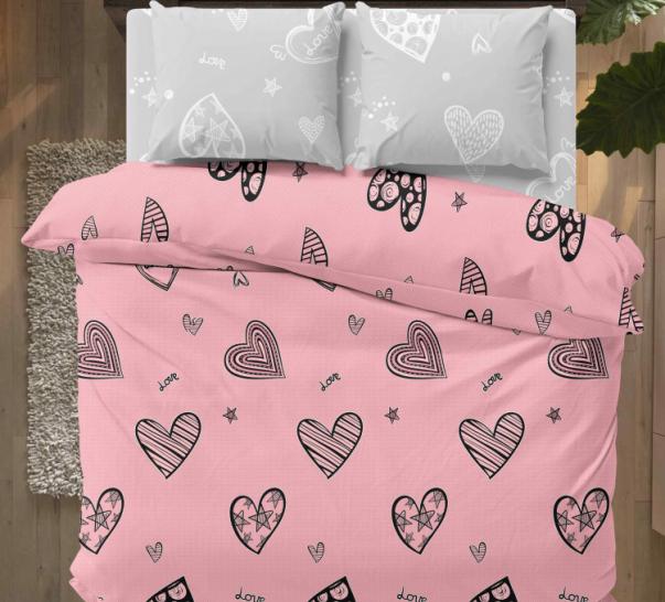 Комплект постельного белья Сердцеедка бязь - фото 3