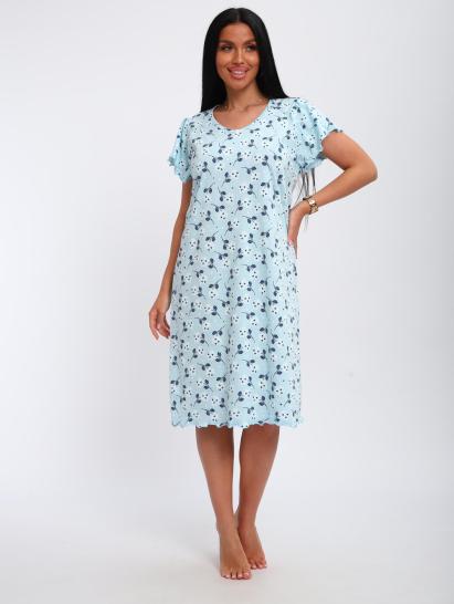 Сорочка женская (01064 синий) - фото 16