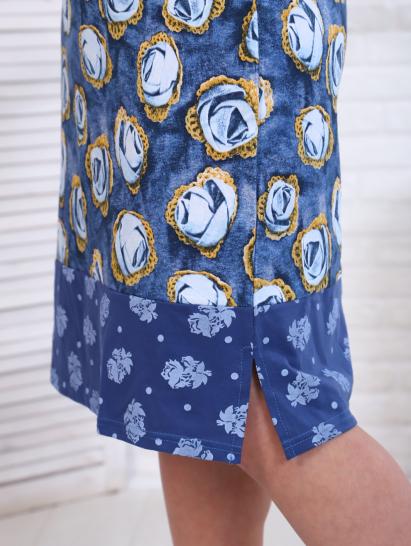 Платье трикотажное - "Джинс" (346) - фото 10