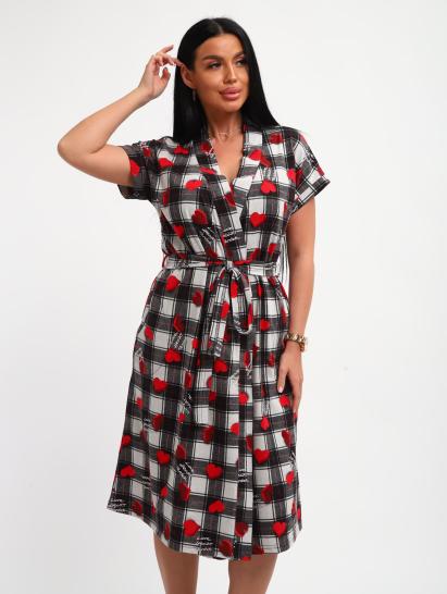 Пеньюар с сорочкой (01068, черный) - фото 25