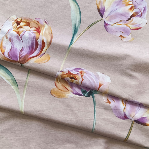 Простыня Бутон (основа) сатин - фото 1