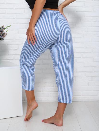 Бриджи трикотажные (00901, светло-голубой) - фото 2