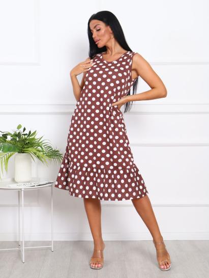 Сарафан с карманами (00977, коричневый) - фото 14