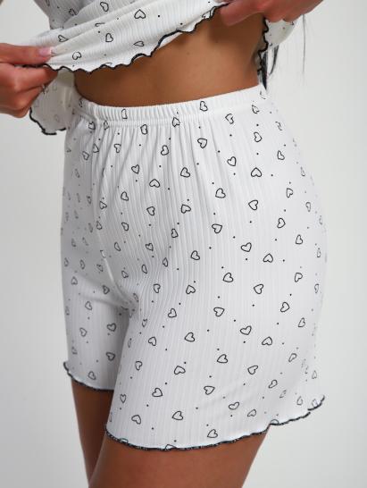 Пижама с шортами (01062, черный) - фото 16