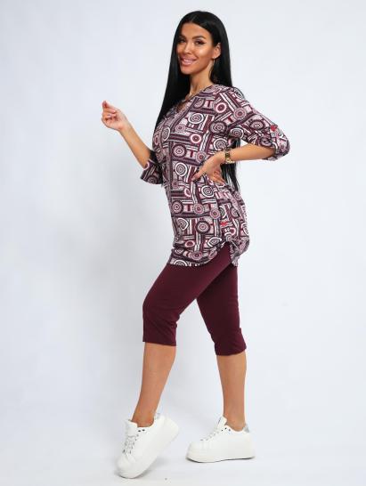 Костюм с бриджами (01052, бордовый) - фото 13