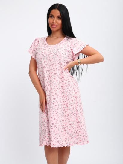 Сорочка женская (01064 розовый) - фото 4