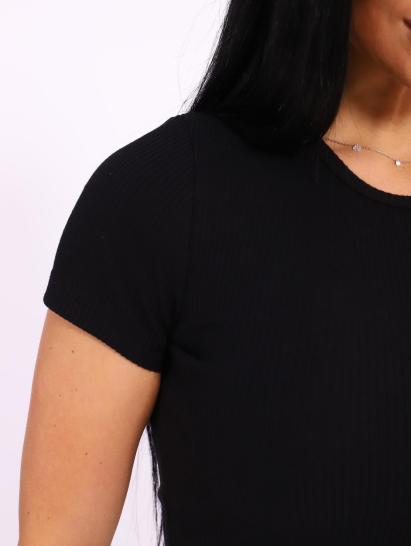 Топ с коротким рукавом (01040, черный) - фото 19