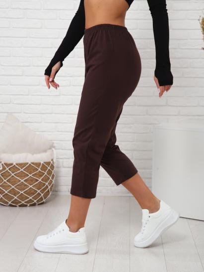 Бриджи трикотажные (01037, коричневый) - фото 2