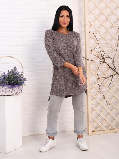 Туника, джерси мулине (00948, брусника) - фото 9