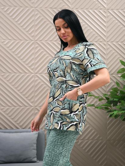 Костюм с бриджами (01070, зеленый) - фото 10