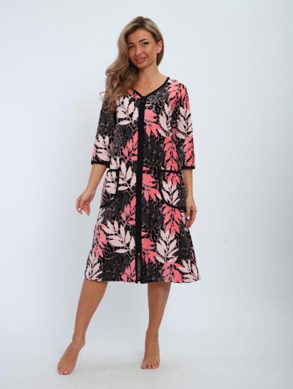 Халат велюровый на молнии (00941, кофе) - фото 1