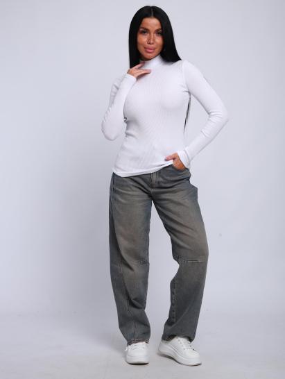 Водолазка женская, кашкорсе (01042, белый) - фото 1