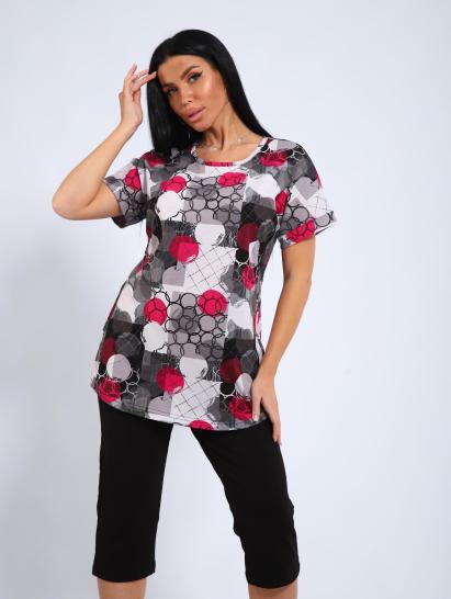 Костюм с бриджами (01050, малиновый) - фото 8