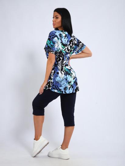 Костюм с бриджами (01050, синий) - фото 10