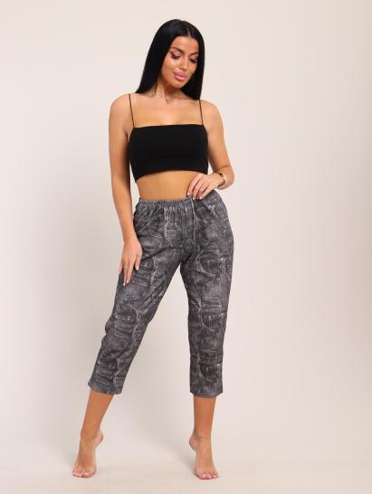 Бриджи трикотажные (01037, серый) - фото 1