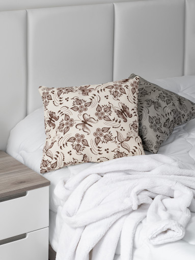 Подушка декоративная беж - фото 2