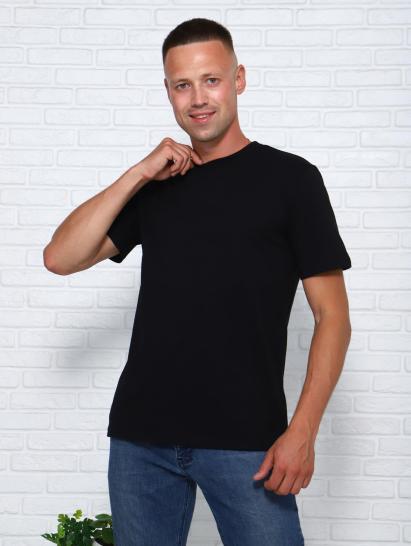 Футболка мужская (01005, черный) - фото 6
